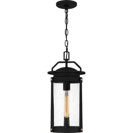 Quoizel Clifton Outdoor Hanging 1 Light Earth Black CLI1909EK